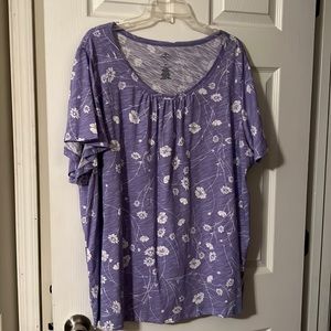 ST JOHN BAY PURPLE 3X SHIRT